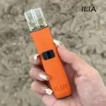 【Hermes橙】台灣電子煙 ILIA主機 適配一代煙彈 哩亞皮革菸桿