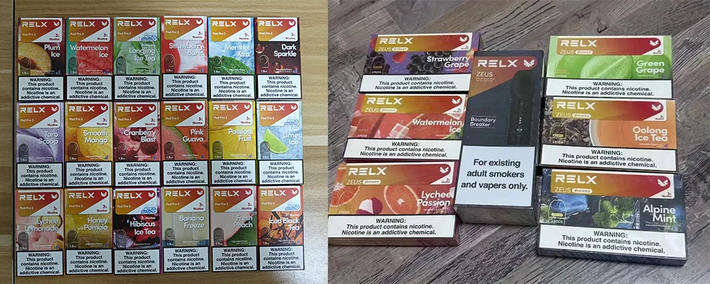 【36種口味】RELX Infinity 2煙彈 適配4/5代主機 1.9ml × 3枚 悅刻6代煙彈現貨 滿足你的每一口!