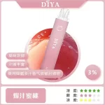 【15種口味】DIYA 7500 Puffs拋棄式電子煙 13ml大容量 7500超長續航 可充電 現貨供應
