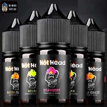 【25種口味】Hot Head 爆脾氣電子煙油 30ml/38mg尼古丁鹽|小煙專用手工煙油 台灣現貨