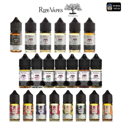 Ripe Vapes生命之樹煙油30ml|美國原裝進口|30mg/50mg高濃度尼古丁鹽|頂級菸草風味 台灣現貨