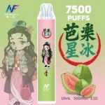 【20種口味】INF無限×鬼滅之刃聯名款 7500口拋棄式電子煙|12ml大容量煙油｜500mAh可充電電池|動漫收藏級設計 台灣現貨
