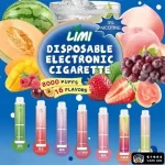 【11種口味】LIMI 8000口辣妹發光棒 拋棄式電子煙|8000口超長續航+炫酷發光|可充電 正品現貨