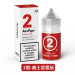 2號-威士忌雪茄-Airscream英國氣泡313系列數字煙油（30ml_40mg）