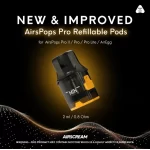 AirsPops Pro 可再填充煙彈 0.8Ω-適合多款設備如 AirsPops Pro II、Pro Pro lite 和 AirEgg