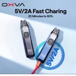 OXVA XLIM PRO 2小蠻牛主機_5V _ 2A (Type-C)25分鐘即可充至80%