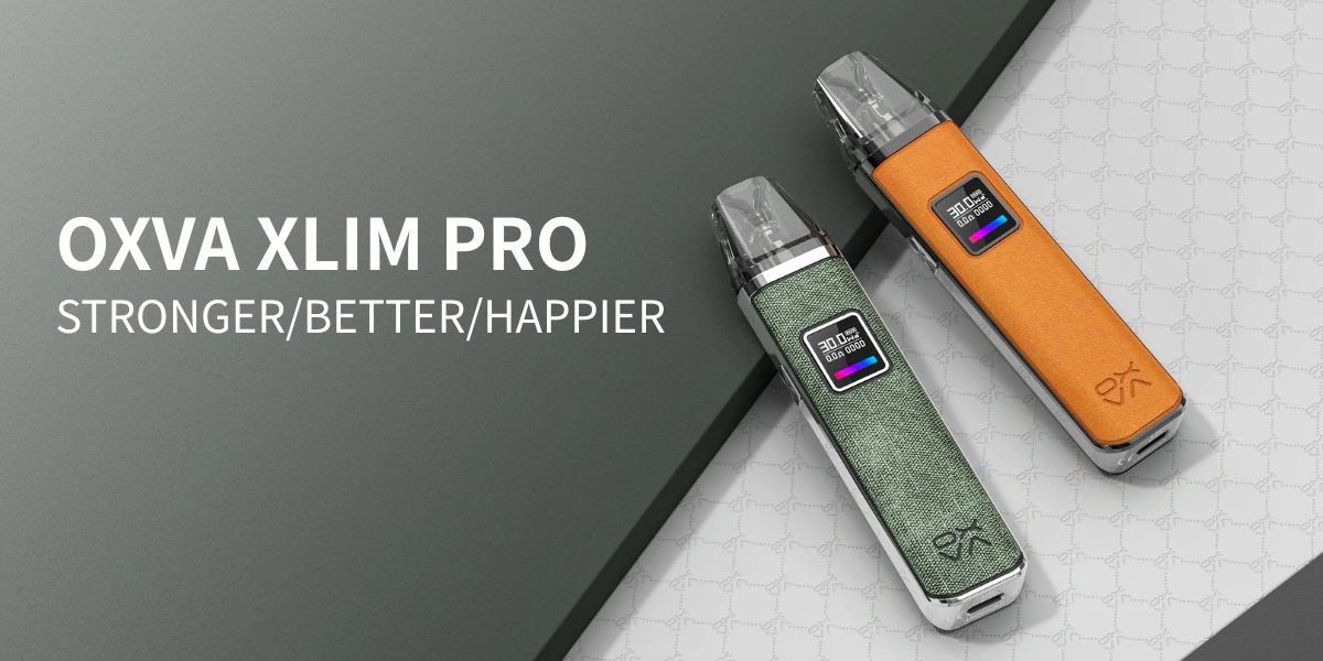 OXVA XLIM PRO 專業電子菸主機 空倉 _ 1000mAh大續航，30W輸出功率，全新頂部注油空煙彈 現貨供應