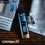 UWELL CROWN X 60W 咖哩棒 X 大小煙主機套裝 1500mAh長續航 60W可調功率 5.3ml大油倉