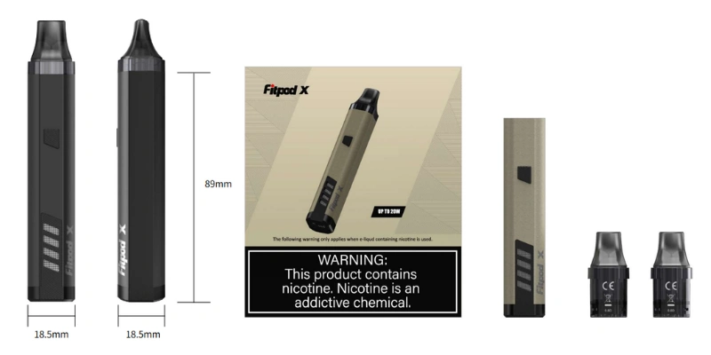Fitpod X Slyeek 3斯萊克三代注油式電子煙套裝展示_可調瓦數小煙主機 20W 850mAh 注油煙彈系統