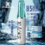 【冰泉水】XIAOKE梟客拋棄式電子煙8500口-口紅款
