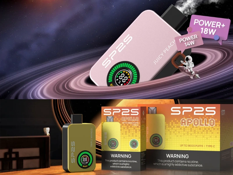 SP2S Apollo 12000口拋棄式電子煙 (1)